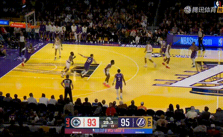 湖人最后4.7秒Slip战术制胜 魔术换防失误葬送胜利