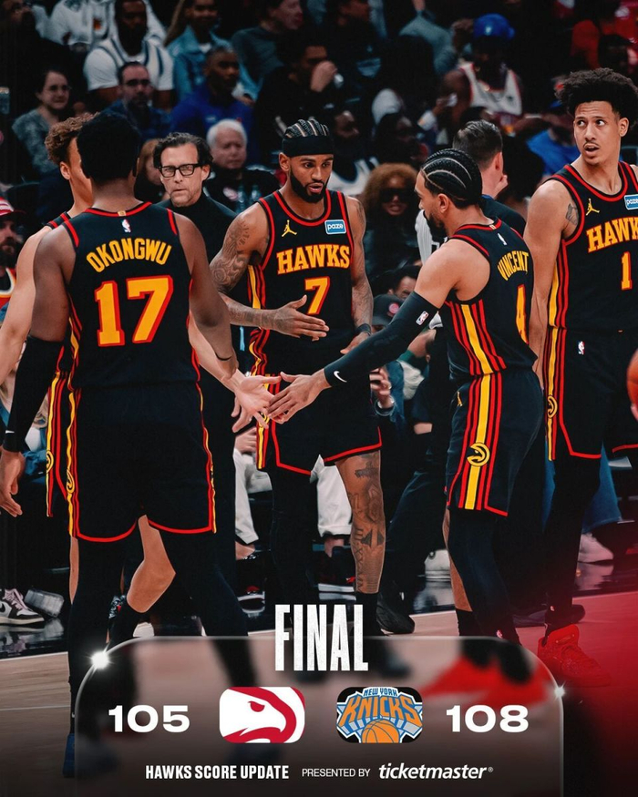 亚历山大-沃克36分助老鹰紧咬战局 生涯三分纪录