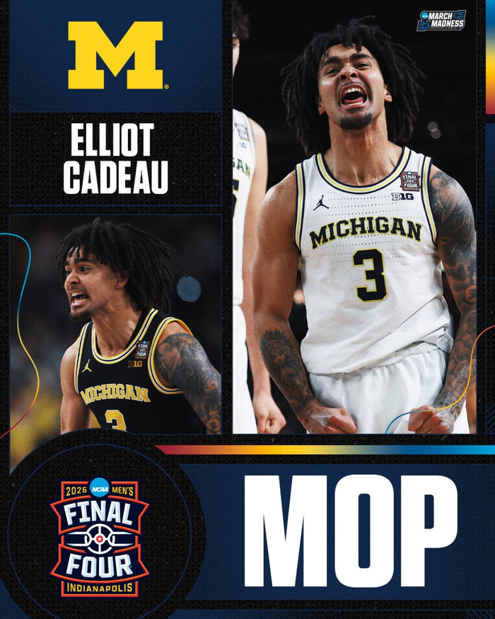 密歇根男篮时隔37年捧起NCAA冠军奖杯 四大核心冲